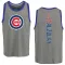 Men's Chicago Cubs Adbert Alzolay Ash Backer Tank Top