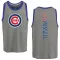 Men's Chicago Cubs Addison Russell Ash Backer Tank Top