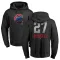 Men's Chicago Cubs Addison Russell Black Branded Midnight Mascot Pullover Hoodie -