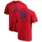 Men's Chicago Cubs Addison Russell Red RBI T-Shirt