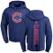 Men's Chicago Cubs Addison Russell Royal Backer Pullover Hoodie