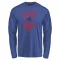 Men's Chicago Cubs Addison Russell Royal Base Runner Long Sleeve T-Shirt