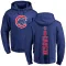 Men's Chicago Cubs Andre Dawson Royal Backer Pullover Hoodie