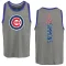 Men's Chicago Cubs Andrelton Simmons Ash Backer Tank Top