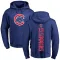 Men's Chicago Cubs Andrelton Simmons Royal Backer Pullover Hoodie