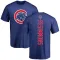 Men's Chicago Cubs Andrelton Simmons Royal Backer T-Shirt