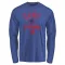 Men's Chicago Cubs Andrelton Simmons Royal Base Runner Long Sleeve T-Shirt