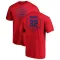 Men's Chicago Cubs Ben Brown Red RBI T-Shirt