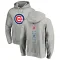 Men's Chicago Cubs Benjamin Cowles Ash Backer Pullover Hoodie