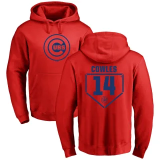 Men's Chicago Cubs Benjamin Cowles Red Branded RBI Pullover Hoodie -