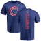 Men's Chicago Cubs Benjamin Cowles Royal Backer T-Shirt