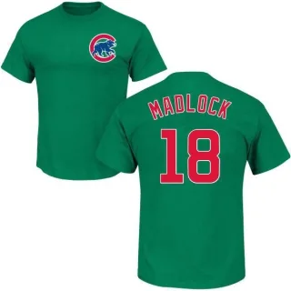 Men's Chicago Cubs Bill Madlock Green St. Patrick's Day Roster T-Shirt