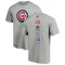 Men's Chicago Cubs Billy Williams Ash Backer T-Shirt