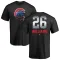 Men's Chicago Cubs Billy Williams Black Midnight Mascot T-Shirt