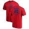 Men's Chicago Cubs Bob Dernier Red RBI T-Shirt