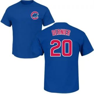 Men's Chicago Cubs Bob Dernier Royal Roster T-Shirt