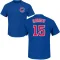 Men's Chicago Cubs Brandon Morrow Royal Roster T-Shirt