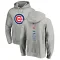 Men's Chicago Cubs Caleb Knight Ash Backer Pullover Hoodie