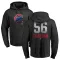 Men's Chicago Cubs Caleb Thielbar Black Branded Midnight Mascot Pullover Hoodie -