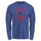 Men's Chicago Cubs Caleb Thielbar Royal Base Runner Long Sleeve T-Shirt