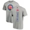 Men's Chicago Cubs Carlos Zambrano Ash Backer T-Shirt