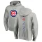 Men's Chicago Cubs Daniel Palencia Ash Backer Pullover Hoodie