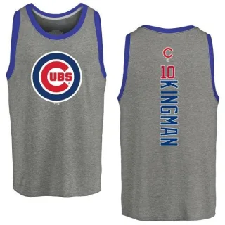 Men's Chicago Cubs Dave Kingman Ash Backer Tank Top