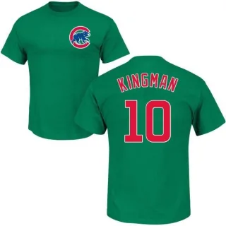 Men's Chicago Cubs Dave Kingman Green St. Patrick's Day Roster T-Shirt