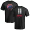 Men's Chicago Cubs Drew Smyly Black Midnight Mascot T-Shirt