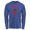 Men's Chicago Cubs Esteban Quiroz Royal Base Runner Long Sleeve T-Shirt