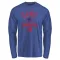 Men's Chicago Cubs Ethan Roberts Royal Base Runner Long Sleeve T-Shirt