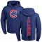 Men's Chicago Cubs Fergie Jenkins Royal Backer Pullover Hoodie