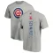 Men's Chicago Cubs Frank Schwindel Ash Backer T-Shirt