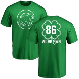 Men's Chicago Cubs Gage Workman Green Dubliner T-Shirt Kelly