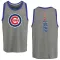 Men's Chicago Cubs Ian Happ Ash Backer Tank Top