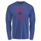 Men's Chicago Cubs Ian Happ Royal Base Runner Long Sleeve T-Shirt