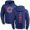 Men's Chicago Cubs Jack Neely Royal Backer Pullover Hoodie