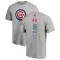 Men's Chicago Cubs Jake Arrieta Ash Backer T-Shirt