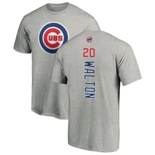 Men's Chicago Cubs Jerome Walton Ash Backer T-Shirt