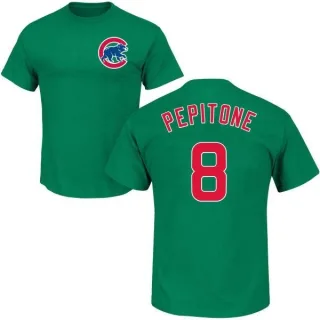 Men's Chicago Cubs Joe Pepitone Green St. Patrick's Day Roster T-Shirt