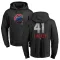 Men's Chicago Cubs John Lackey Black Branded Midnight Mascot Pullover Hoodie -