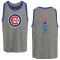 Men's Chicago Cubs Jordan Wicks Ash Backer Tank Top