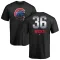 Men's Chicago Cubs Jordan Wicks Black Midnight Mascot T-Shirt