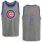 Men's Chicago Cubs Justin Steele Ash Backer Tank Top