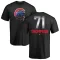 Men's Chicago Cubs Keegan Thompson Black Midnight Mascot T-Shirt