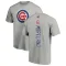 Men's Chicago Cubs Keith Moreland Ash Backer T-Shirt