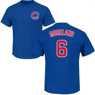 Men's Chicago Cubs Keith Moreland Royal Roster T-Shirt