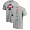 Men's Chicago Cubs Kevin Alcantara Ash Backer T-Shirt