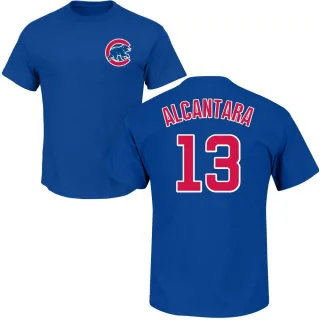 Men's Chicago Cubs Kevin Alcantara Royal Roster T-Shirt