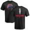 Men's Chicago Cubs Kosuke Fukudome Black Midnight Mascot T-Shirt